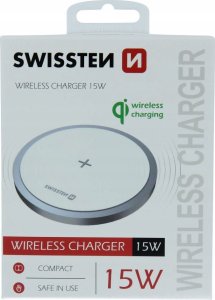 Ładowarka Sourcing Swissten 15W Wireless charger with USB-C 1.5m cable 3
