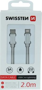 Kabel USB Sourcing USB-C - Lightning 2 m Czarny (71529201) 4