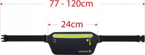 Sourcing Swissten Waist Bag for Mobile Phones up to 7 inches Black 3