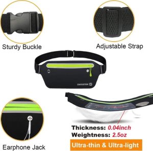 Sourcing Swissten Waist Bag for Mobile Phones up to 7 inches Black 4