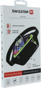 Sourcing Swissten Waist Bag for Mobile Phones up to 7 inches Black 6