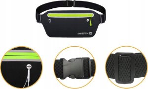 Sourcing Swissten Waist Bag for Mobile Phones up to 7 inches Black 7