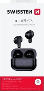Słuchawki Sourcing Swissten TWS Mini Pods Bluetooth 5.1 Stereo Headphones with Microphone 5