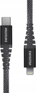 Kabel USB Sourcing Swissten Kevlar Cable USB-C / Lightning 1.5m / 60w 1