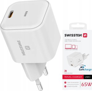 Zasilacz do laptopa Sourcing Swissten GaN Travel Charger Network Charger USB-C 65W 6
