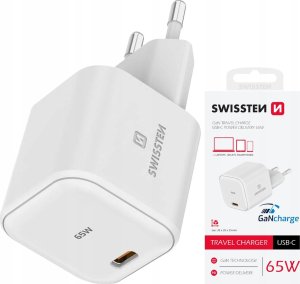 Zasilacz do laptopa Sourcing Swissten GaN Travel Charger Network Charger USB-C 65W 7