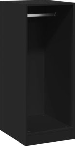 vidaXL vidaXL Szafka garderobiana, czarna, 48x41x102 cm 2