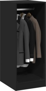 vidaXL vidaXL Szafka garderobiana, czarna, 48x41x102 cm 4