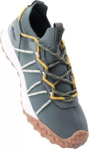 Buty trekkingowe męskie Hi-Tec Męskie buty trekkingowe turystyczne Hi-tec Stricko zielone rozmiar 44 5