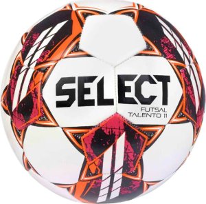 Select Piłka nożna Select Futsal Talento 11 biało-pomarańczowa 18540 1