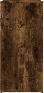 vidaXL vidaXL Szafki, 2 szt., przydymiony dąb, 79x38x80 cm 6