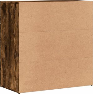 vidaXL vidaXL Szafki, 2 szt., przydymiony dąb, 79x38x80 cm 7