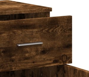 vidaXL vidaXL Szafki, 2 szt., przydymiony dąb, 79x38x80 cm 8