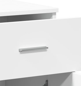 vidaXL vidaXL Szafki, 2 szt., białe, 79x38x80 cm, materiał drewnopochodny 8