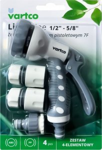 Vartco 7-function pistol sprinkler set 1/2" - 5/8" 4 pcs. Vartco LIGHT Line LL01-021 1