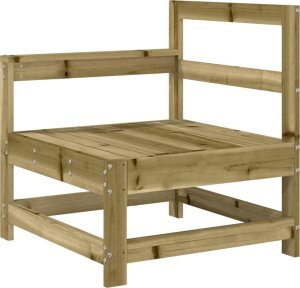 vidaXL 7-częściowy zestaw wypoczynkowy do ogrodu, impregnowana sosna 6