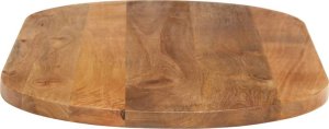 vidaXL Blat stołu, 100x40x3,8 cm, owalny, lite drewno mango 4