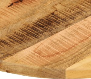 vidaXL Blat stołu, Ø 70x1,5 cm, okrągły, surowe lite drewno mango 6