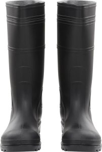 vidaXL Kalosze, czarne, rozmiar 44, PVC 3