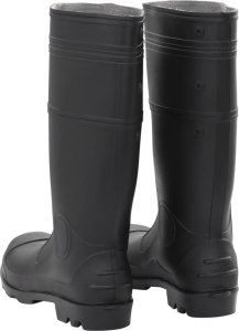 vidaXL Kalosze, czarne, rozmiar 45, PVC 5