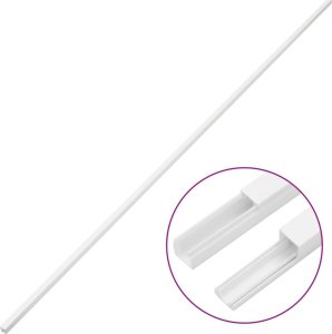 vidaXL Kanał elektroinstalacyjny, 30x15 mm, 10 m, PVC 3