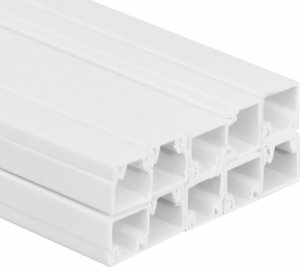 vidaXL Kanał elektroinstalacyjny, 30x15 mm, 10 m, PVC 5