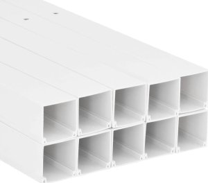 vidaXL Kanał elektroinstalacyjny, 60x40 mm, 10 m, PVC 5