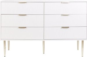 Beliani Komoda biała SOHO 4