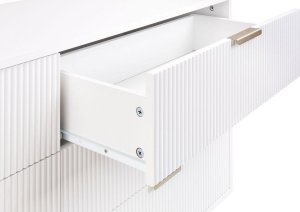 Beliani Komoda biała SOHO 6