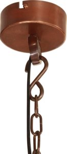 Lampa wisząca vidaXL Lampa wisząca, 25x25x134 cm, aluminium 5