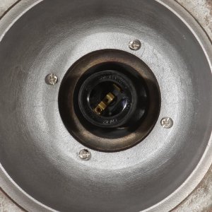 Lampa wisząca vidaXL Lampa wisząca, 25x25x134 cm, aluminium 7