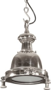 Lampa wisząca vidaXL Lampa wisząca, 25x25x136 cm, aluminium 4