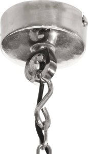 Lampa wisząca vidaXL Lampa wisząca, 25x25x136 cm, aluminium 5