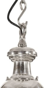 Lampa wisząca vidaXL Lampa wisząca, 25x25x136 cm, aluminium 6