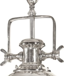 Lampa wisząca vidaXL Lampa wisząca, 29x29x153 cm, aluminium 7