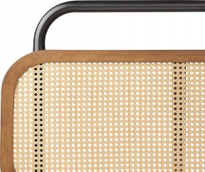 Beliani Łóżko drewniane 140 x 200 cm ciemne BOUSSICOURT 9