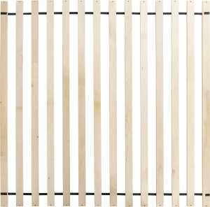 Beliani Łóżko drewniane 180 x 200 cm ciemne BOUSSICOURT 6