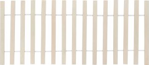 Beliani Łóżko piętrowe dziecięce domek drewniane 90 x 200 cm jasne LABATUT 10