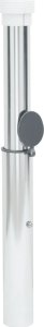 vidaXL Podstawa pod parasol, in-ground, na słupki 40-50 mm, srebrna 4