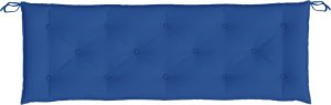 vidaXL Poduszka na ławkę ogrodową, kobalt, 150x50x7 cm, tkanina Oxford 4