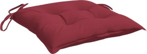 vidaXL Poduszki na palety, 6 szt., winna czerwień, 50x50x7 cm 5