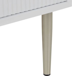 Beliani Szafka dwudrzwiowa biała SOHO 8