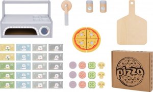 Tooky Toy TOOKY TOY Pizzeria Drewniany Piec do Pizzy Akcesoria 4