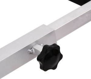 vidaXL Wózek do transportu kajaka, odpinany, 100 kg, aluminiowy 7