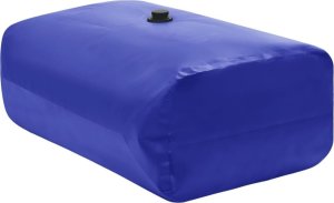 vidaXL Zbiornik na wodę deszczową, z kranikiem, składany, 1500 L, PVC 4