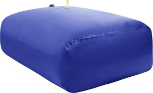 vidaXL Zbiornik na wodę deszczową, z kranikiem, składany, 3000 L, PVC 4