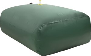 vidaXL Zbiornik na wodę deszczową, z kranikiem, składany, 5000 L, PVC 4