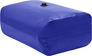 vidaXL Zbiornik na wodę deszczową, z kranikiem, składany, 670 L, PVC 4