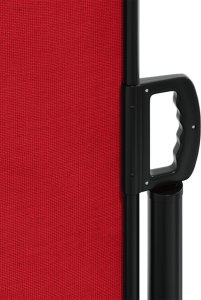 vidaXL Zwijana markiza boczna, czerwona, 180 x 1200 cm 8