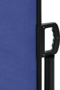 vidaXL Zwijana markiza boczna, niebieska, 140x1200 cm 8